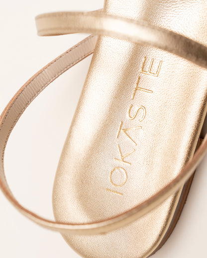 Iokaste Sandals Gold
