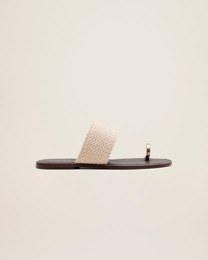 Iokaste Sandals Ivory