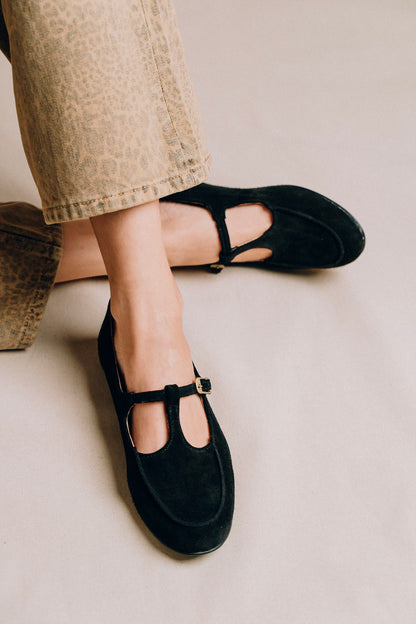 T-Strap Loafers
