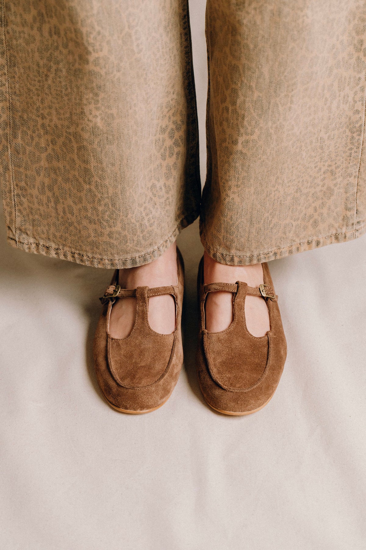 T-Strap Loafers