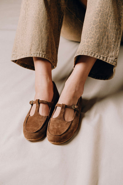 T-Strap Loafers