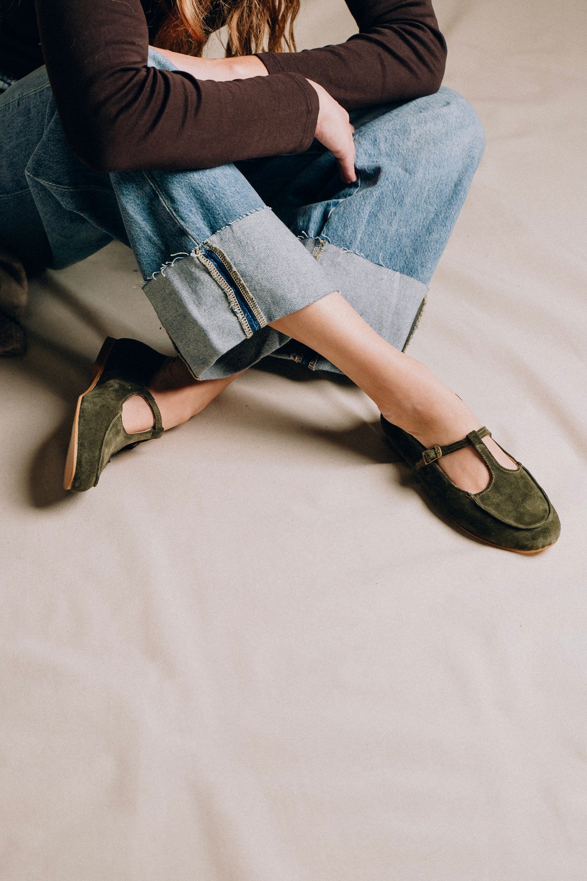 T-Strap Loafers