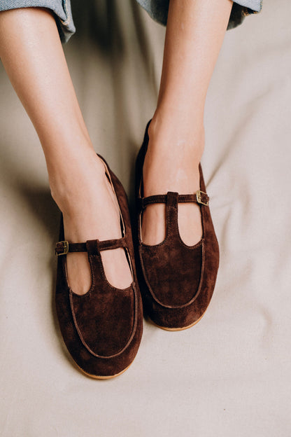 T-Strap Loafers