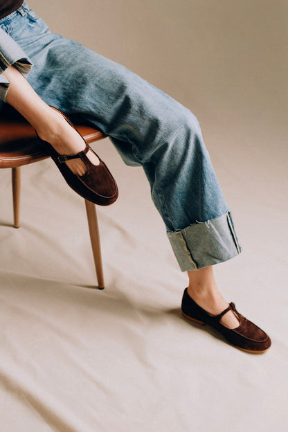 T-Strap Loafers