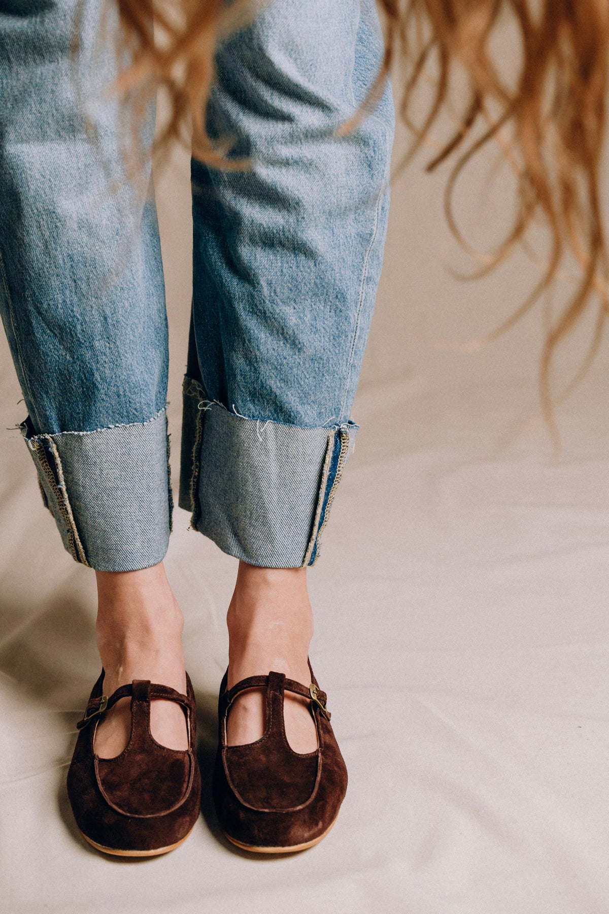 T-Strap Loafers