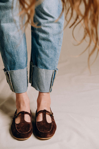 T-Strap Loafers