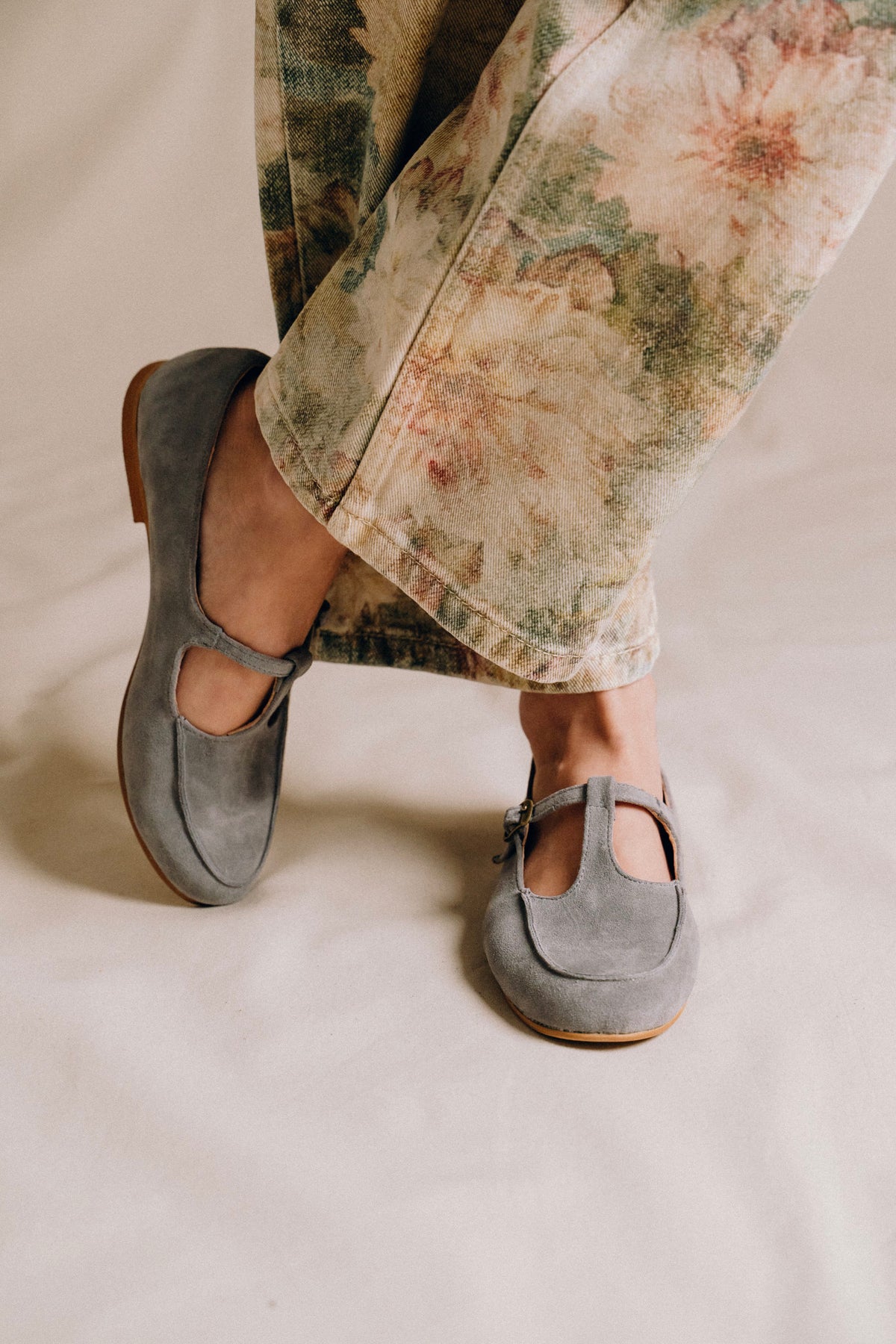 T-Strap Loafers