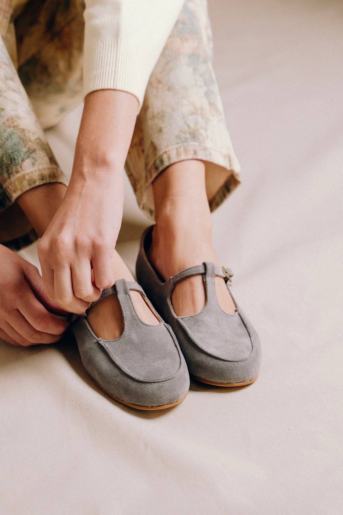 T-Strap Loafers