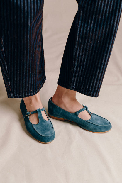 T-Strap Loafers