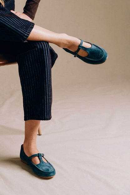 T-Strap Loafers