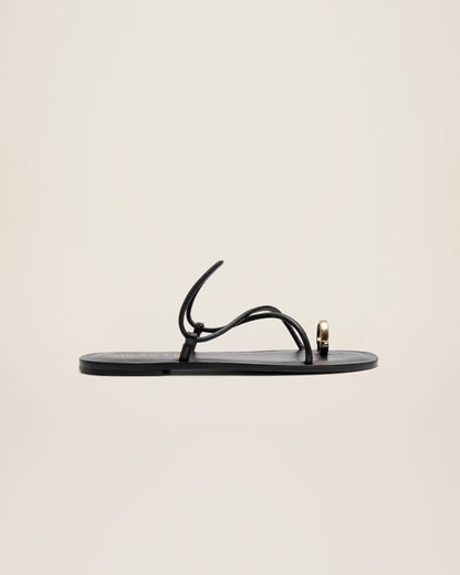 Iokaste Sandals Black
