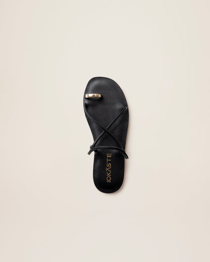 Iokaste Sandals Black
